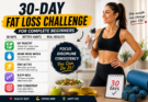 30 Day Fat Loss Challenge for Complete Beginners
