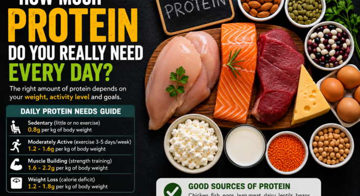 How Much Protein Do You Really Need Every Day?