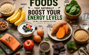 Foods That Naturally Boost Your Energy Levels