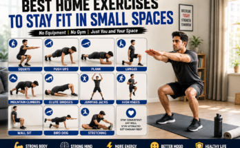 Best Home Exercises to Stay Fit in Small Spaces