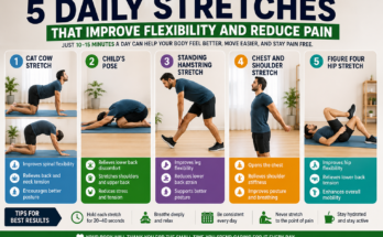 5 Daily Stretches That Improve Flexibility and Reduce Pain
