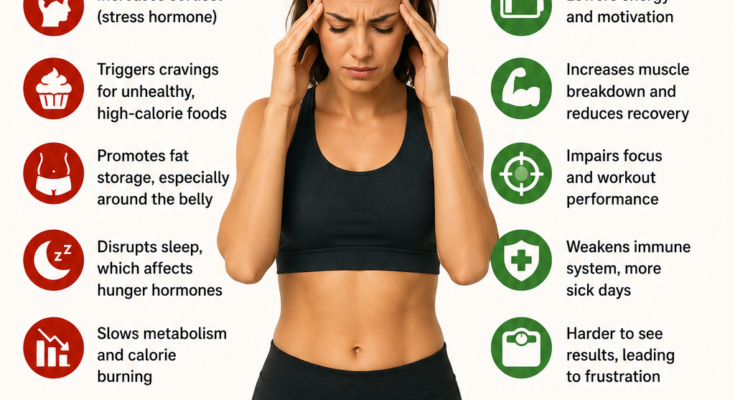 How Stress Affects Weight Gain and Fitness Progress